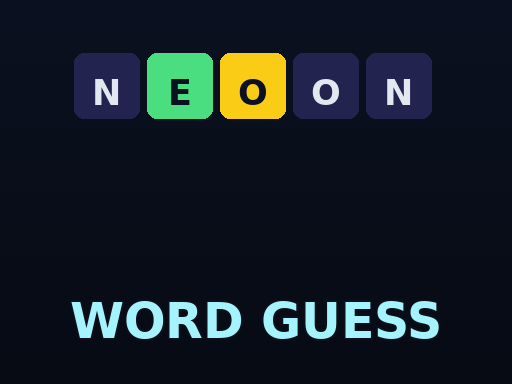 Word Guess Neon thumbnail